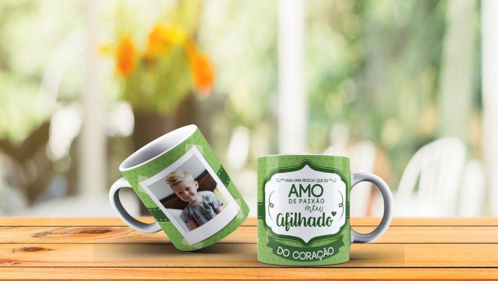 Caneca Personalizada Afilhado E Afilhada Lr Criativa