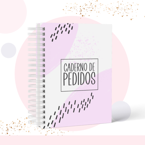 Caderno De Pedidos Feminino E Masculino Lr Criativa